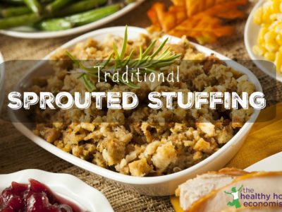 Healthy, Traditional Sprouted Stuffing Recipe