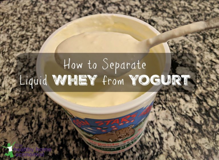 How to Separate Whey from Yogurt (+ VIDEO) Healthy Home Economist