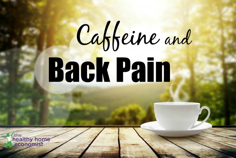 coffee and back pain