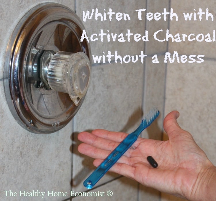 activated charcoal teeth whitening