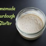 homemade sourdough starter