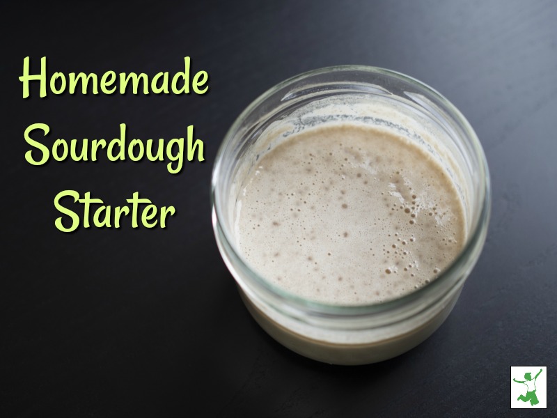 homemade sourdough starter