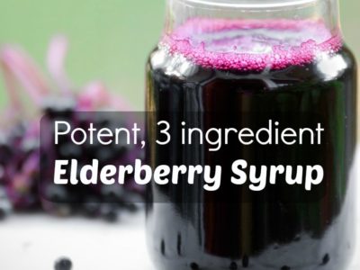 Simple Homemade Elderberry Syrup Recipe