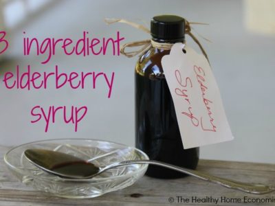 elderberry syrup recipe