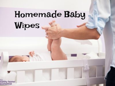 Reusable Organic Baby Wipes Recipe