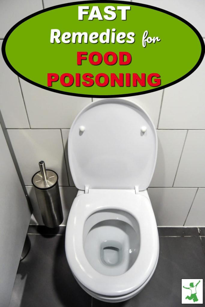 toilet for vomiting from food poisoning