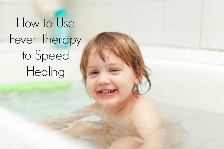 fever bath to speed healing