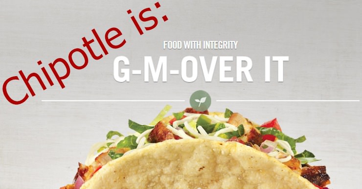 Chipotle food is GMO free