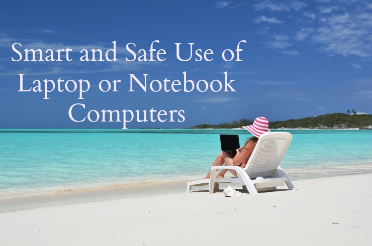 safe laptop use without EMF overexposure