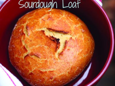No Knead Einkorn Sourdough Bread 1