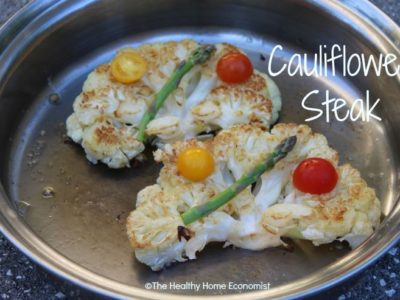 Buttery Cauliflower Steak Recipe 1