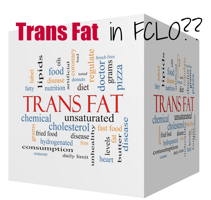 trans fat in cod liver oil