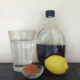 master cleanse ingredients on wood table