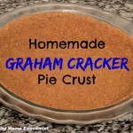Traditional Graham Cracker Pie Crust Recipe