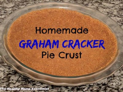 Traditional Graham Cracker Pie Crust Recipe