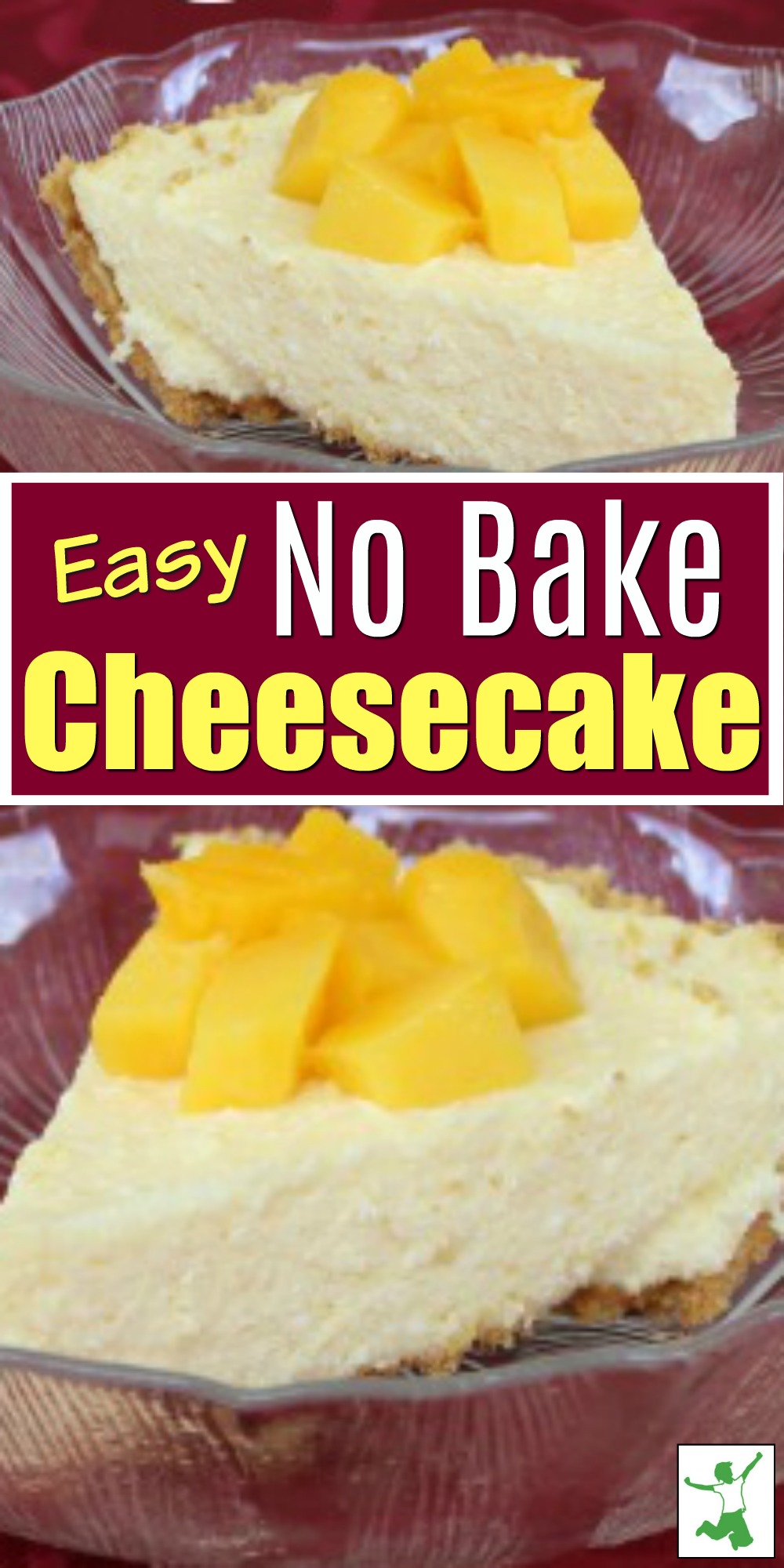 no bake cheesecake in a pie pan