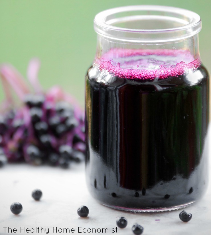 raw elderberry