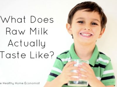 What Does Raw Milk Taste Like?