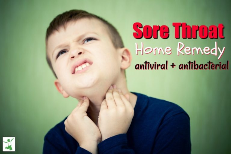Fast Acting Sore Throat Remedy (antiviral + antibacterial) Healthy