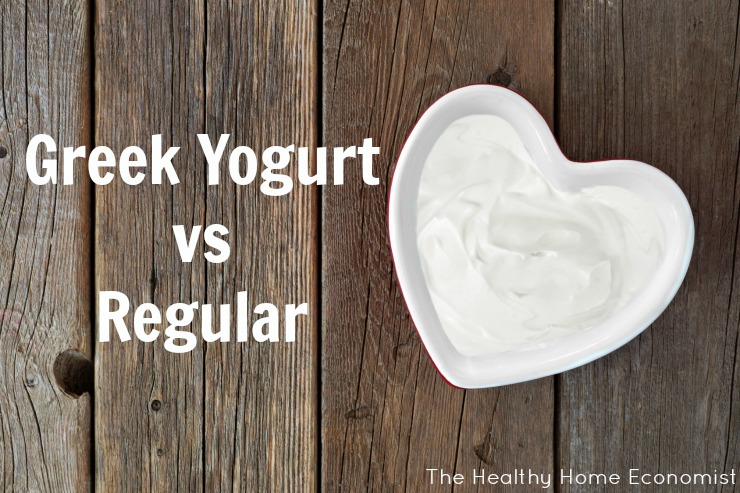 Greek yogurt vs regular