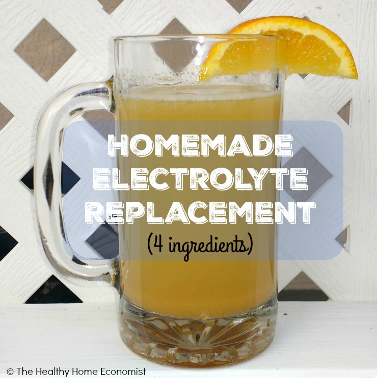 homemade electrolyte replacement