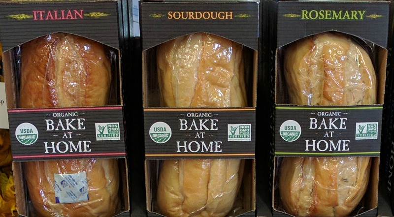 fake sourdough bread at the store