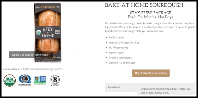 deceptive sourdough ingredients online