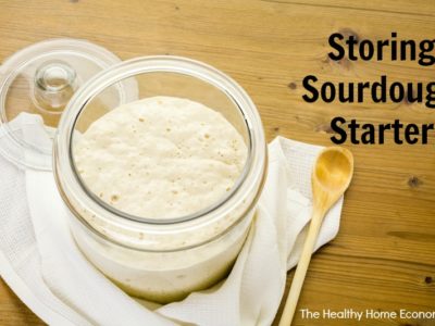 How to Store Sourdough Starter (short and long term)