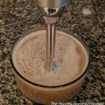 wild rice milk blended