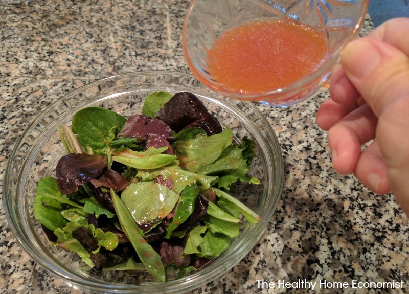 No Sugar Raspberry Vinaigrette Recipe | Healthy Home Economist