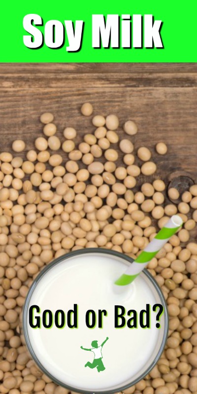 glass of soya milk on a table