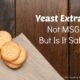 Yeast Extract: Not MSG But Is It Safe?