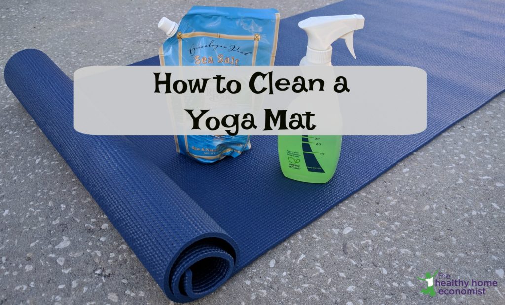 How to Clean a Yoga Mat (or remove the slippery film from a new one