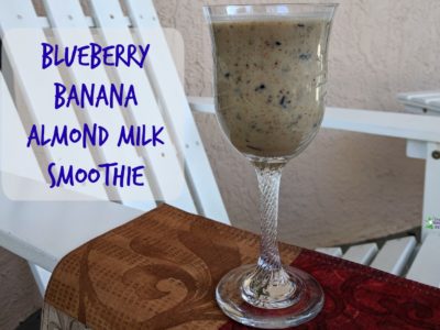 almond milk smoothie