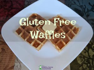Easiest Gluten Free Waffle Recipe EVER (paleo-friendly!)