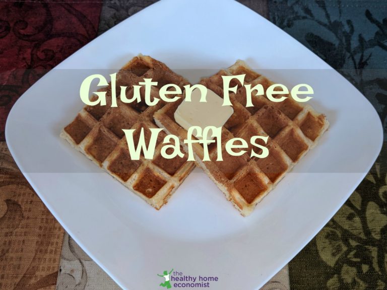 Easy Gluten Free Waffle Recipe (Paleo) Healthy Home Economist