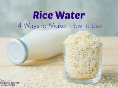 4 Ways to Make Rice Water + How to Use 1
