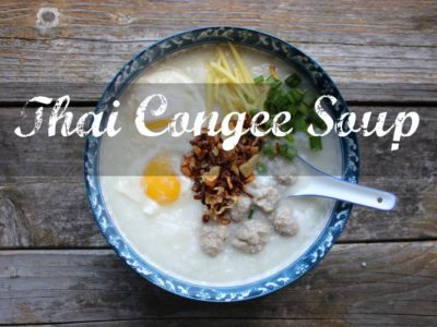 thai congee soup recipe