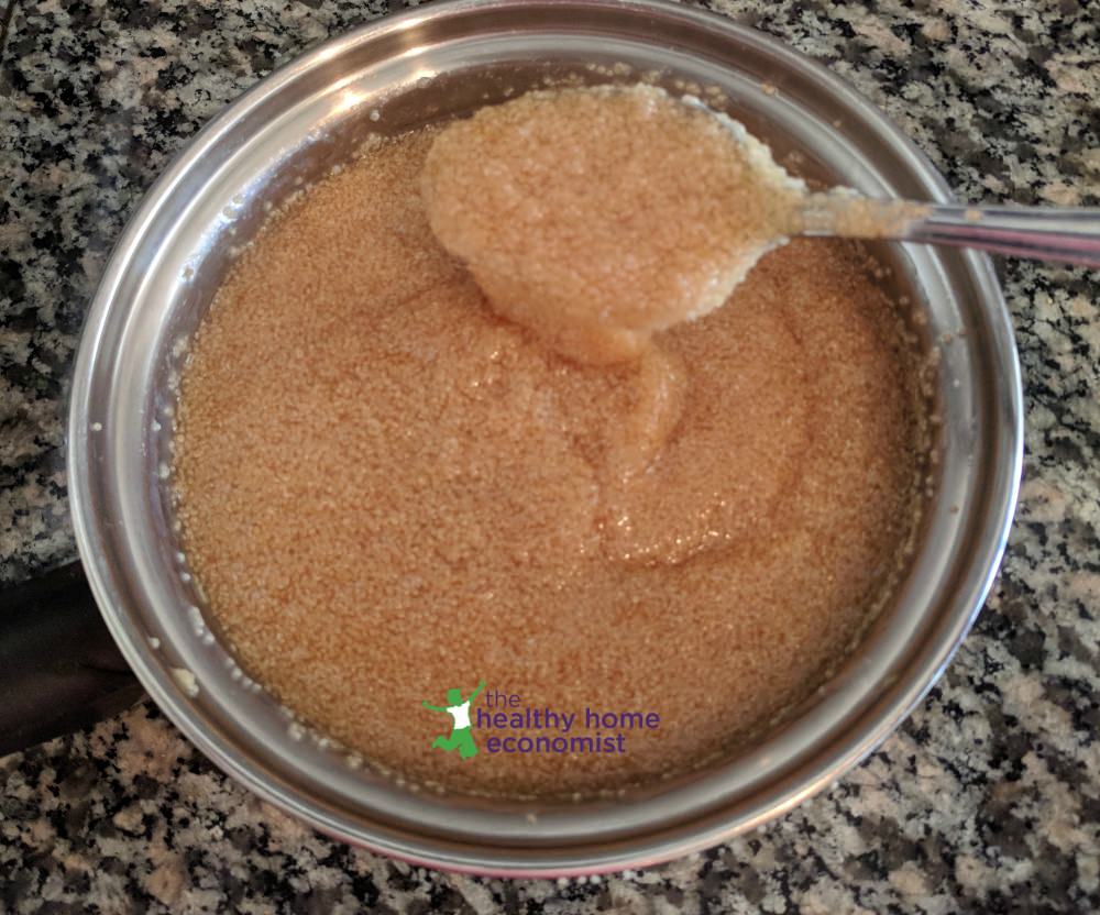 Amaranth Breakfast Porridge | The Healthy Home Economist