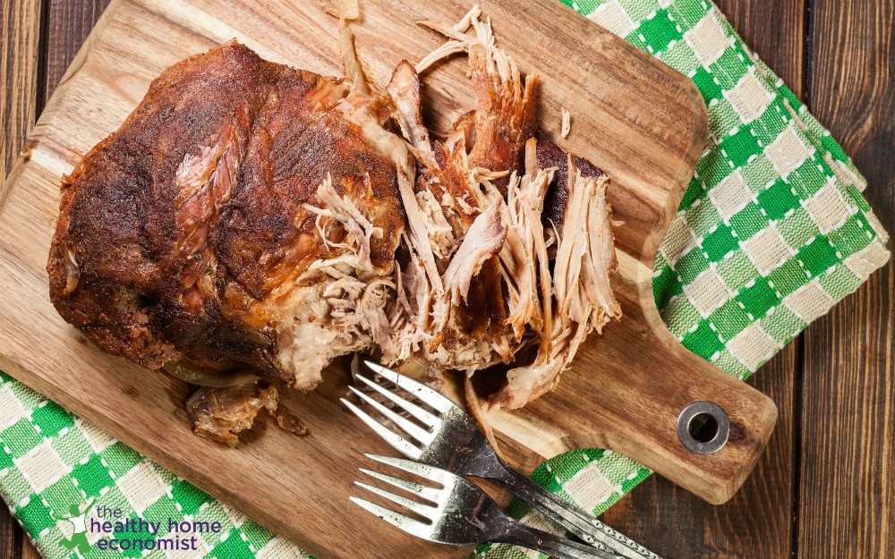 Southern Pulled Pork Recipe (oven baked, sugar free)