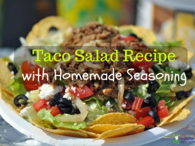 Taco Salad Recipe (with homemade seasoning)