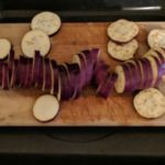 chopped eggplant