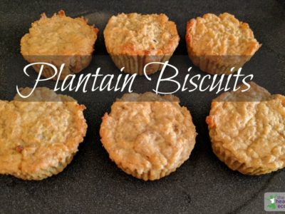 Plantain Biscuits Recipe (great for breakfast!) 4