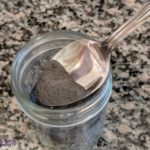 tooth powder recipe in a jar