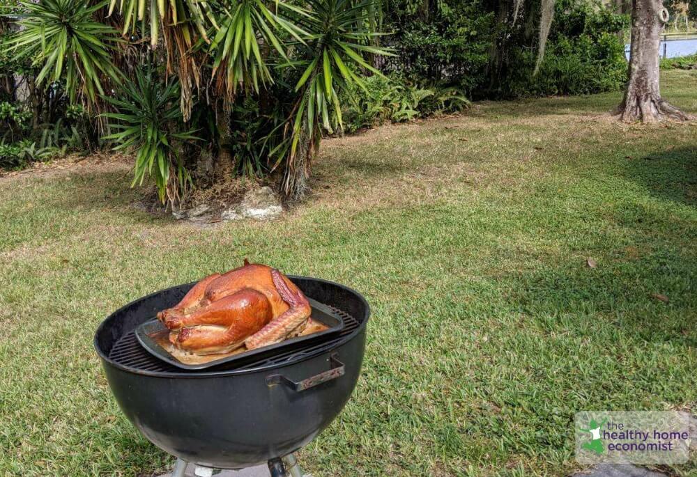 charcoal grilled turkey
