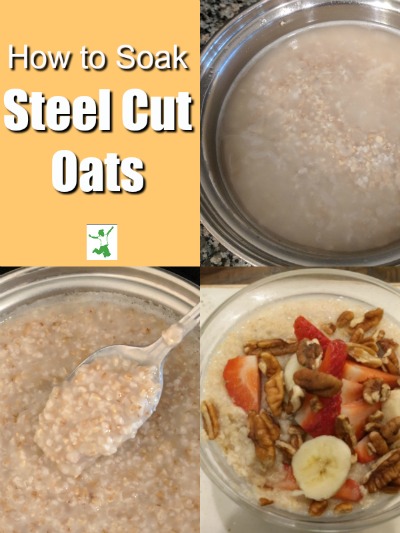 how to soak steel cut oats