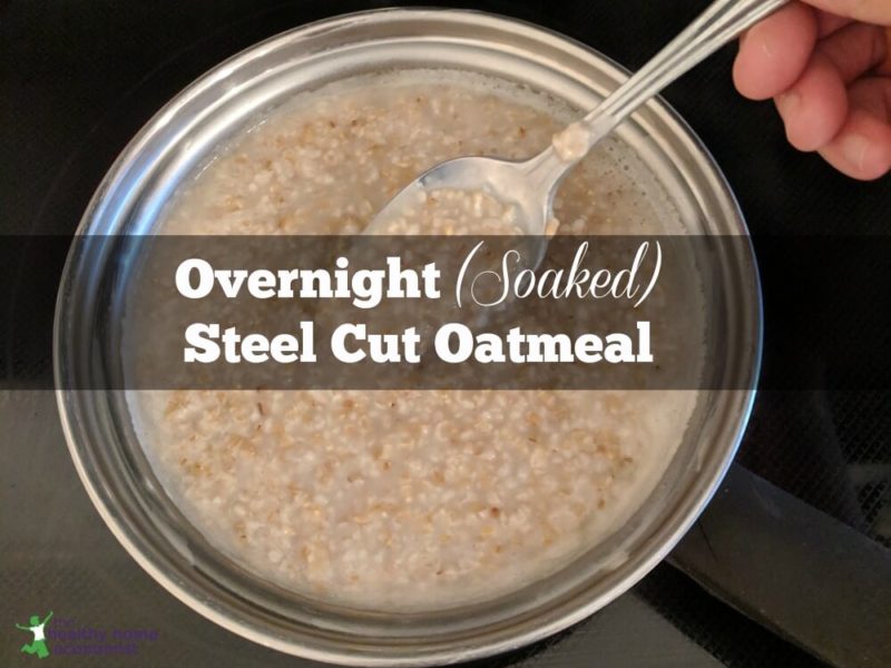 soaked steel cut Irish oats