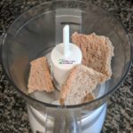 breadcrusts in food processor