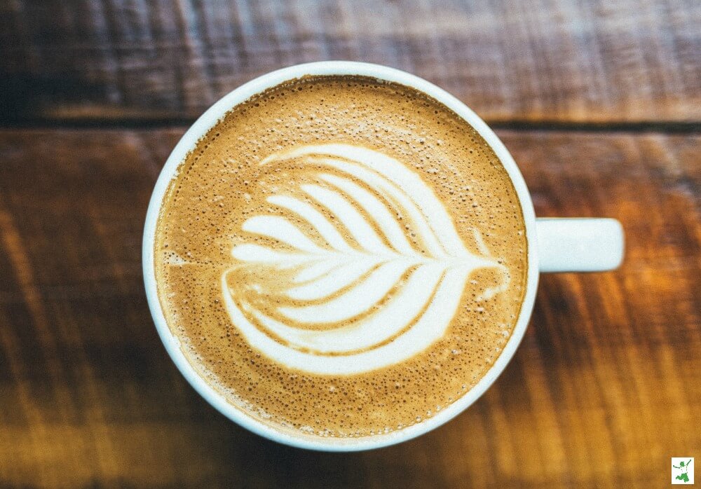 butterscotch latte in a mug