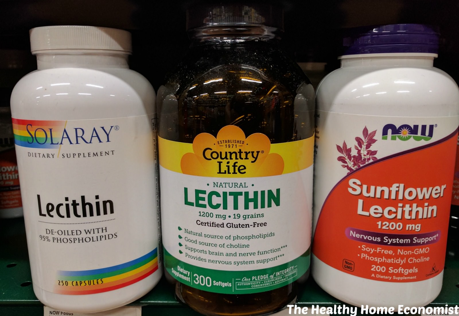 Safest Lecithin Sources in Supplements and Food Healthy Home Economist